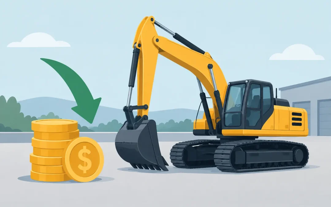 Réduire l’apport pour l’achat de machinerie